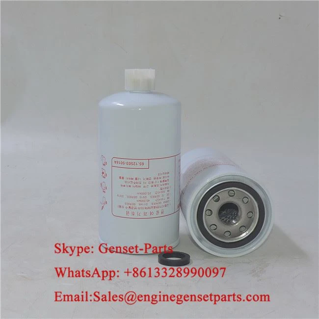 Fuel Water Separator 65.12503-5018A P558000 3308638 For Cummins Engine Fuel Water Separator 65.12503-5018A P558000 3308638 For Cummins Engine
